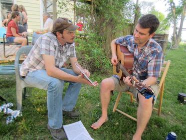 Scott Sharp teaching music theory