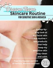 Skin Care Products and Routine for Sensitive Skin and Rosacea