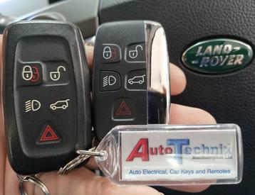 Land Rover & Range Rover remote proximity keys with new style replacement