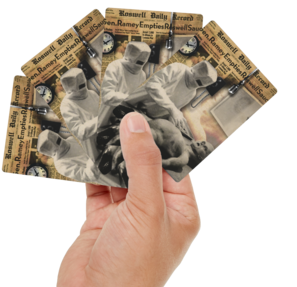 Alien Autopsy Inspection Poker Playing Cards
