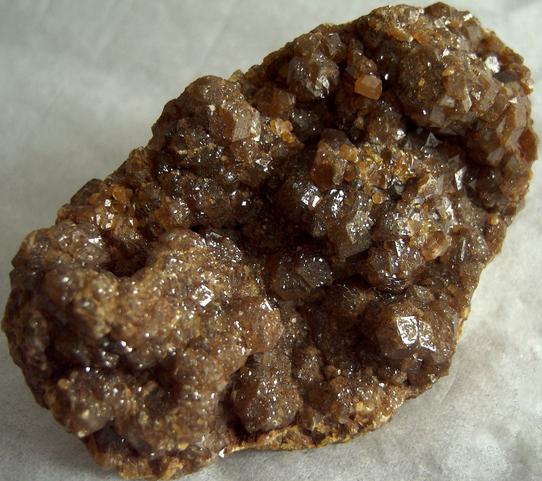 TOPAZOLITE ANDRADITE - Stanley Butte, Stanley District, Santa Teresa Mts, San Carlos Indian Reservation, Graham County, Arizona, USA