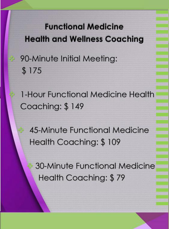 Functional Medicine Health and Wellness Coaching