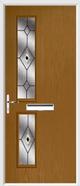 2 Square Composite Door fusion 1 glass