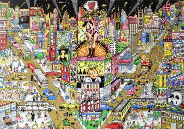 Charles Fazzino Great White Way