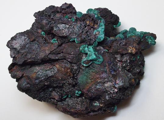 malachite & wulfenite Whim Creek Copper Mine Australia