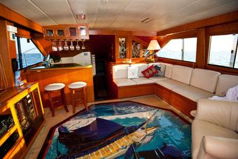 charter boat interior