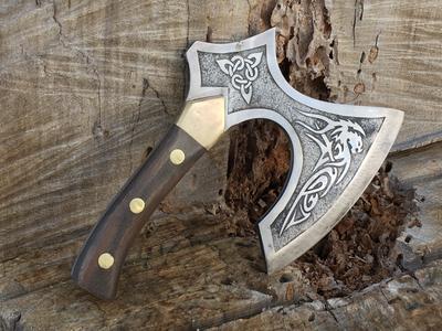 Broad Axe Kitchen Chopper perfect for the 9-5 working Viking. Free step by step DIY instructions. www.DIYeasycrafts.com