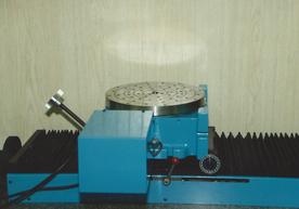A Rotary Grinding Table assembled with a linear slide
