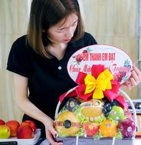 Đóng giỏ hoa quả nhập khẩu như thế nào cho đẹp, ý nghĩa?