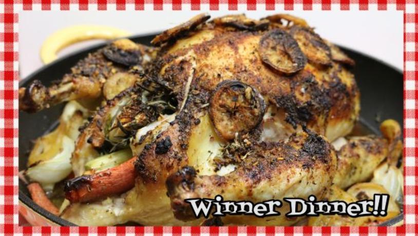 Iron Skillet Tuscan Roasted Chicken Recipe, Noreen's Kitchen