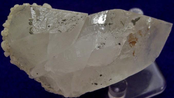 QUARTZ, SIDERITE, PYRITE - Panasqueira Mine (Panasqueira Mines), Couto Mineiro da Panasqueira, Panasqueira, Covilha, Castelo Branco District, Portugal - ex Rutgers Geology Museum