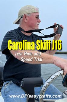 Carolina Skiff Test ride and speed trial