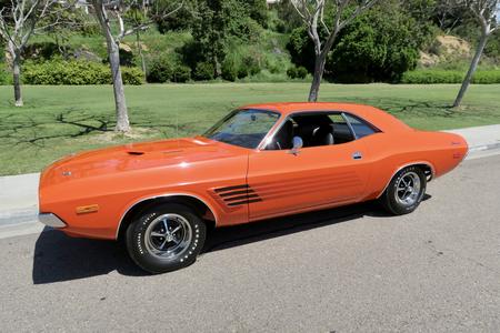 1972 Dodge Challenger "Factory Rallye Package" for sale at Motor Car Company in San Diego California