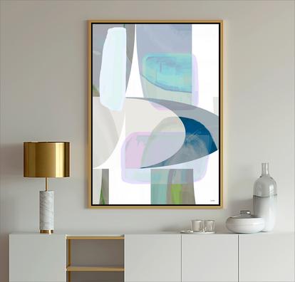 Geometric Art, #abstract art, #geometric, #blue art, #wallart, #design, #dubois art, #modern Art