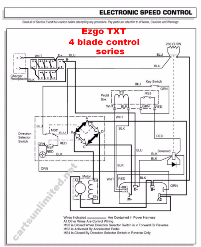 48v golf cart battery wiring diagram