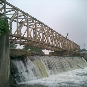 Bridgeton Covered Bridge Rebuild in Parke County, IN
