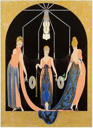 Erte Three Graces