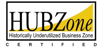 HUBZone Certified Small Business Logo