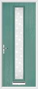 1 Strip Composite Door bubbles glass