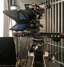 Teleprompter USA 10inch on Long Lens