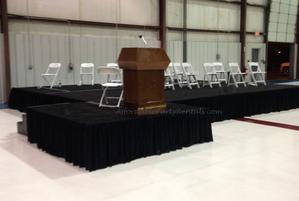event rental stage