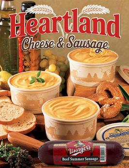 Cheese and Sausage Fundraising Idea with cheese spread