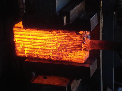 Damascus steel making