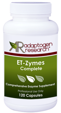 Adaptogen Research ET-Zymes Complete -120 Capsules