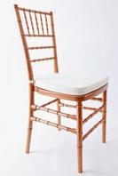 Silla Tiffany oro rosa