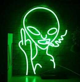 Alien Lamps and Signs