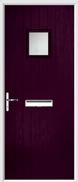 Cottage Square Composite Door obscure glass