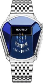 Unisex Futuristic Alien Tech Watch, in many colour combinations and with 'Friendship Bracelet'