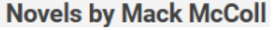 Novels by Mack McColl