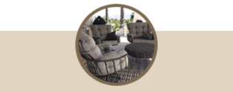 owlee monterra replacement cushions 2 chairs, loveseat and round ottoman
