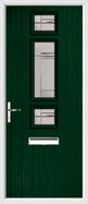 3 Square Strip Composite Door regal corenet glass