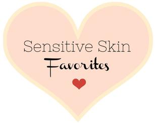 Sensitive skin favorite products