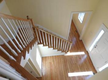 staircase in Norton, MA.