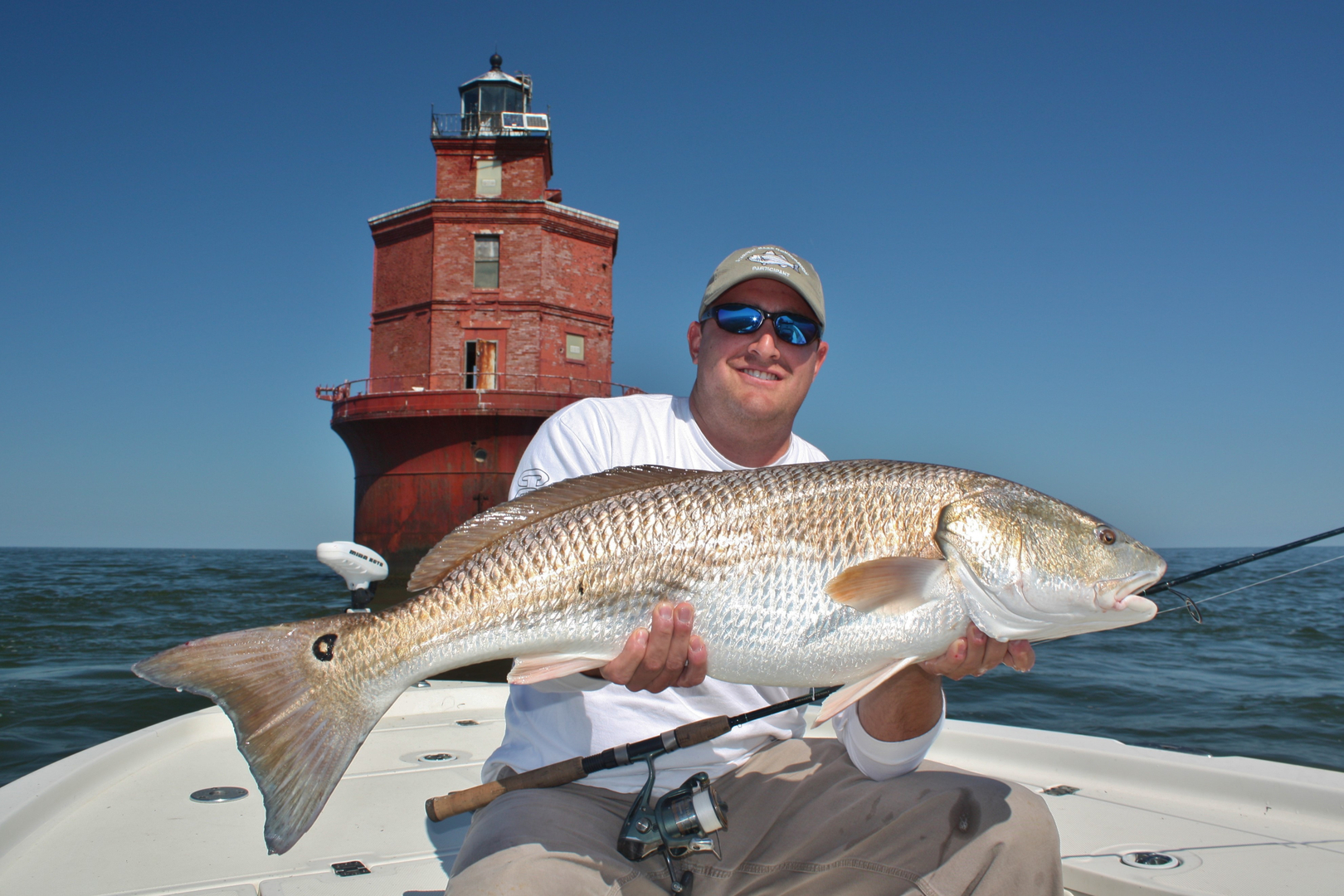 Fishing for Sea Bass in the Chesapeake Bay