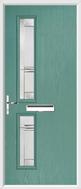 2 Square Composite Door Regal Corenet glass