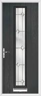 1 strip composite door regal opal glass