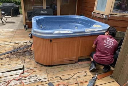 hot tub removal omaha