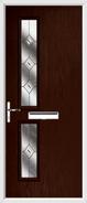 2 Square Composite Door fusion 2 glass