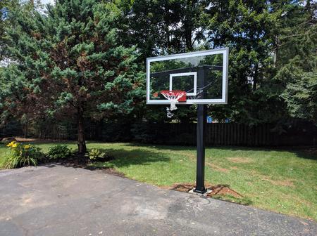 # 1 In-Ground Basketball Hoop Assembly Basketball Goal Installer Service and Cost in Edinburg Mission McAllen TX – RGV Household Services Handyman Services