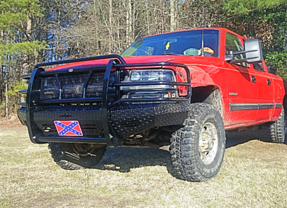 2001 silverado deals winch bumper