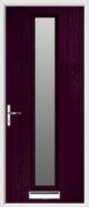 1 Strip Composite Door obscure glass