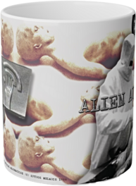"Alien Autopsy" White Mug, 11oz