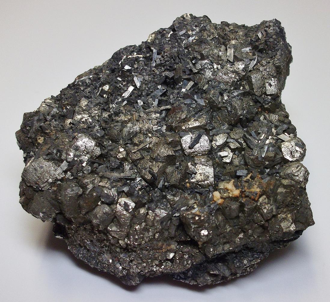 Pyrite & Arsenopyrite crystals - Noche Buena Mine, Zacatecas, Mexico