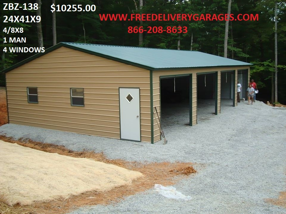 Free Delivery Garages Steel Carports Steel Garages Metal Carport