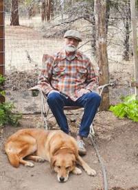Dennis McGregor and his faithful dog Hank featured in Bend Magazine