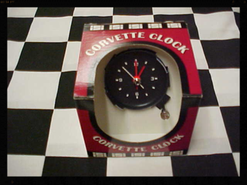 1977, 77 Corvette Clock